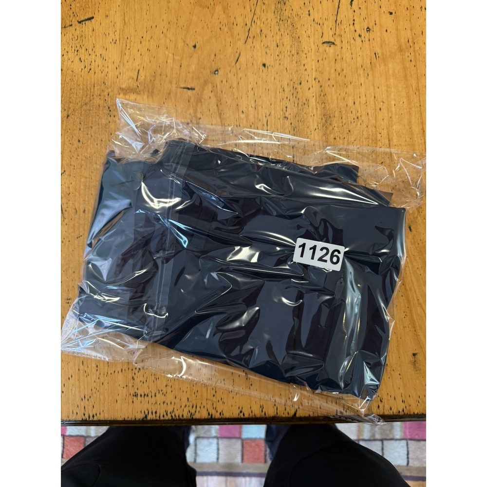 Lululemon Mens ABC Commission Pants Navy Blue Technical Stretch 34x27 Chino - Picture 6 of 6